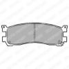 DELPHI LP1190 Brake Pad Set, disc brake